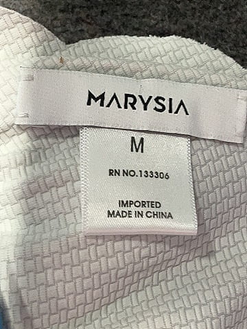 Marysia Ivory White Swimsuit Top Size M