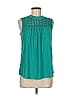 Daniel Rainn Teal Sleeveless Blouse Size 9 - photo 1