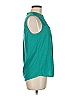 Daniel Rainn Teal Sleeveless Blouse Size 9 - photo 4