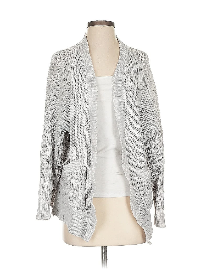 WILD FABLE Pre-owned Cardigan Sweater In Gray