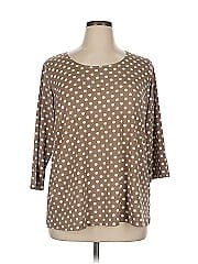 Susan Graver 3/4 Sleeve T Shirt