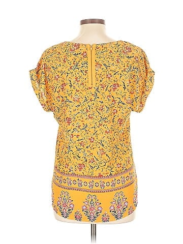 Pink Rose Short Sleeve Blouse (view 2)