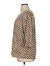Susan Graver Polka Dots Brown 3/4 Sleeve T-Shirt Size 1X - photo 5