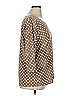 Susan Graver Polka Dots Brown 3/4 Sleeve T-Shirt Size 1X - photo 4