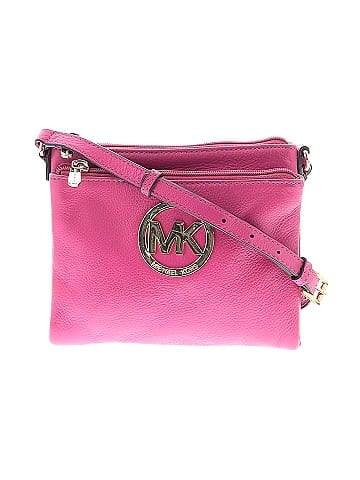 MICHAEL Michael Kors Leather Crossbody Bag (view 1)
