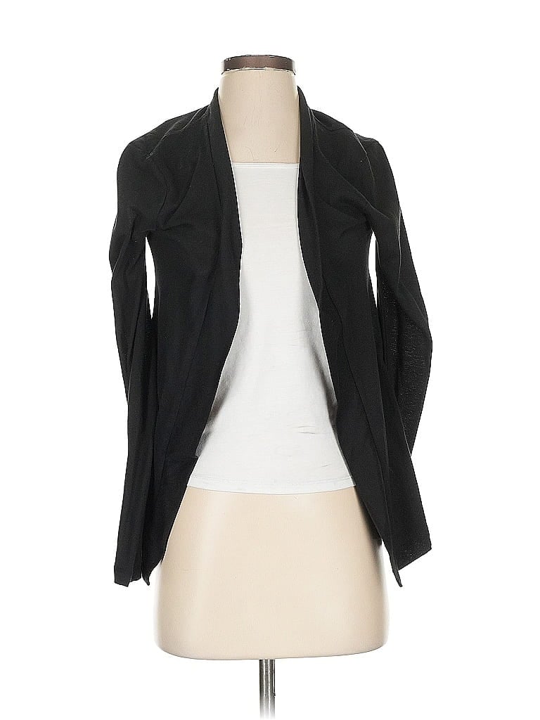 Pre-owned J.crew Factory Store Cardigan Sweater In Black