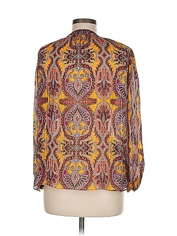 ETRO Long Sleeve Silk Top (view 2)