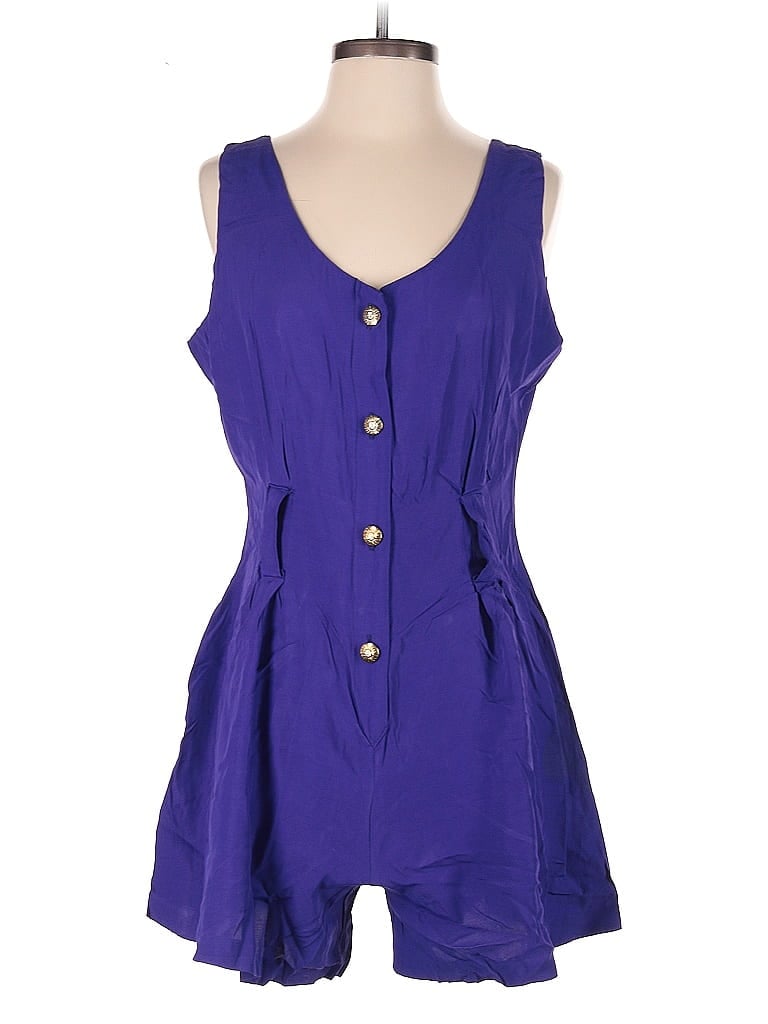 Click to view more detailed imagery on our partner's website Pre-owned Diversity Petite Romper In Purple