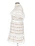 Self-Portrait 100% Polyester White Cocktail Dress Size 10 - photo 6