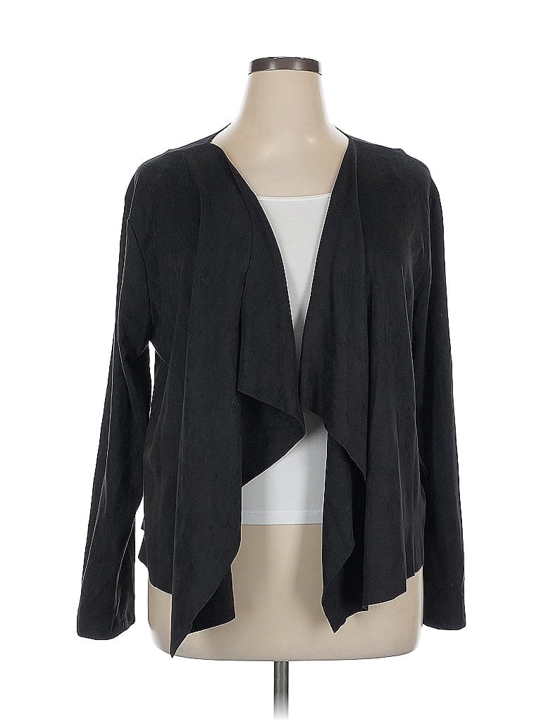 Umgee Black Cardigan Size 1X - photo 1