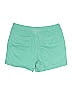 Natural Reflections 100% Cotton Solid Green Board Shorts Size 12 - photo 2