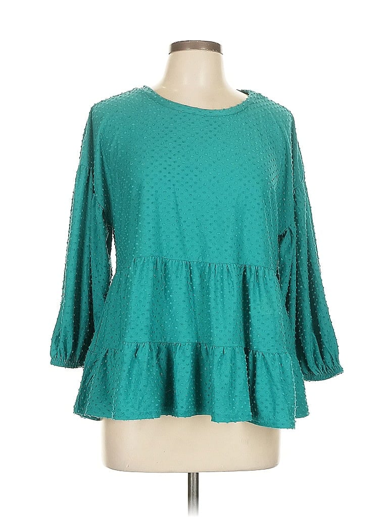 Blu Pepper Teal Casual Dress Size L - photo 1