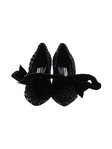 Manolo Blahnik Suede and Velvet Trim Polka-dot Pumps 80mm (view 2)