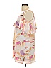 JM Collection Tie-dye Pink 3/4 Sleeve Blouse Size L - photo 5