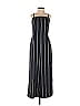 Cupcakes & Cashmere 100% Cotton Stripes Blue Jumpsuit Size 2 - photo 1