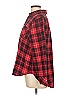 Isaac Mizrahi LIVE! 100% Cotton Plaid Red Long Sleeve Button-Down Shirt Size 10 - photo 5