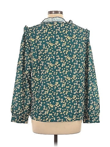 Allegra K Long Sleeve Blouse (view 2)
