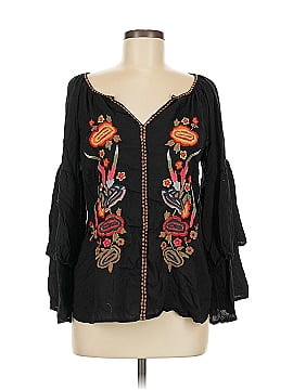Solitaire Long Sleeve Blouse