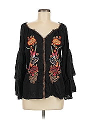 Solitaire Long Sleeve Blouse