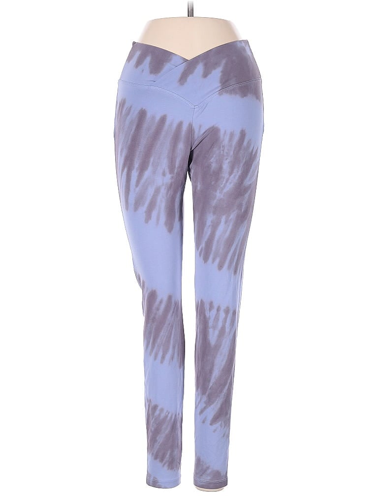 Pre-owned Victoria's Secret Pink Active Pants In Blue