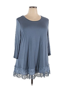 Logo By Lori Goldstein 3/4 Sleeve Top