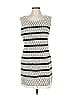 Mystree Chevron-herringbone Ivory Casual Dress Size L - photo 1