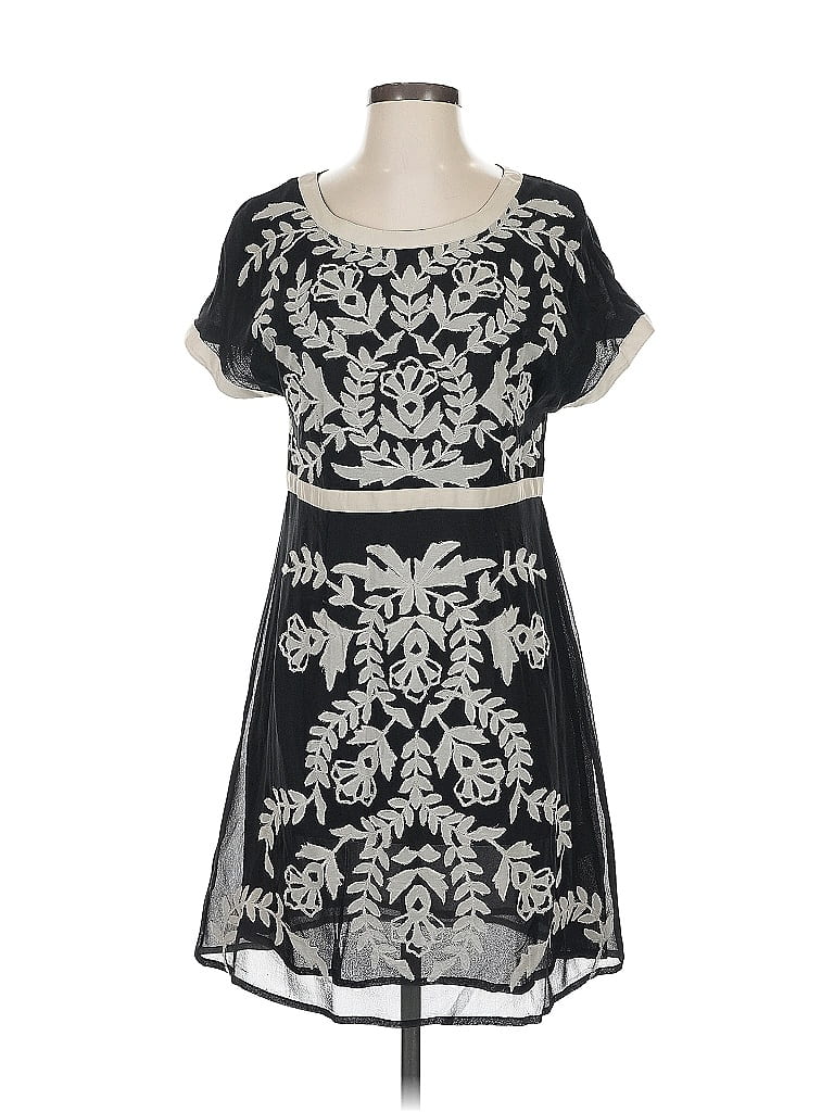 Maeve 100% Silk Black Casual Dress Size XS - photo 1