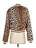 Spiritual Gangster 100% Polyester Animal Print Brown Faux Fur Jacket Size XS - photo 2