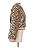 Spiritual Gangster 100% Polyester Animal Print Brown Faux Fur Jacket Size XS - photo 4