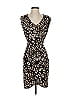 BCBGMAXAZRIA Animal Print Brown Cocktail Dress Size XXS - photo 1