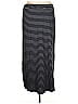 Leyla Stripes Gray Casual Skirt Size 3X - photo 1