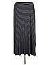 Leyla Stripes Gray Casual Skirt Size 3X - photo 2