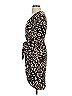 BCBGMAXAZRIA Animal Print Brown Cocktail Dress Size XXS - photo 5