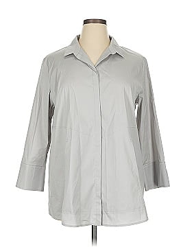 Habitat 3/4 Sleeve Button Down Shirt