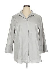 Habitat 3/4 Sleeve Button Down Shirt