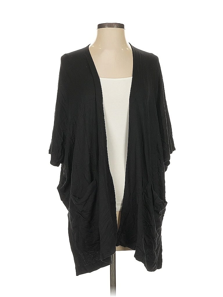 Susan Graver Black Kimono Size S - photo 1