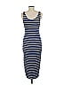 Old Navy - Maternity Stripes Blue Casual Dress Size M - photo 2