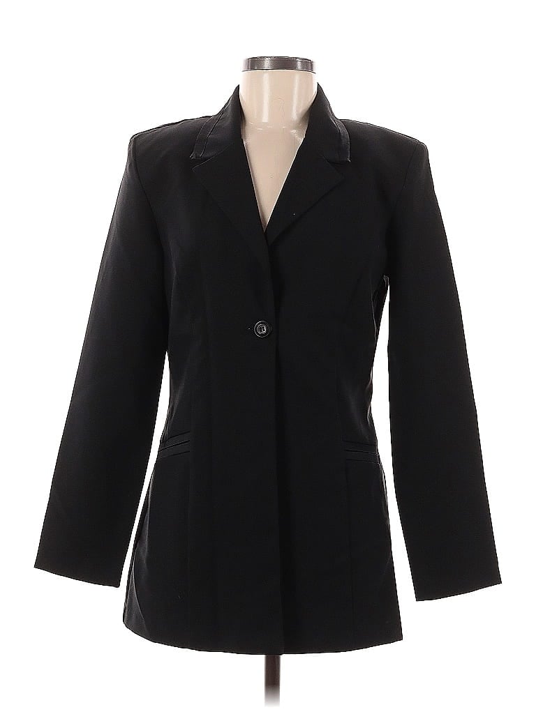 Pre-owned City Triangles Blazer Jacket In Black