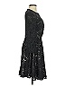 ML Monique Lhuillier 100% Polyester Black Cocktail Dress Size 0 - photo 4