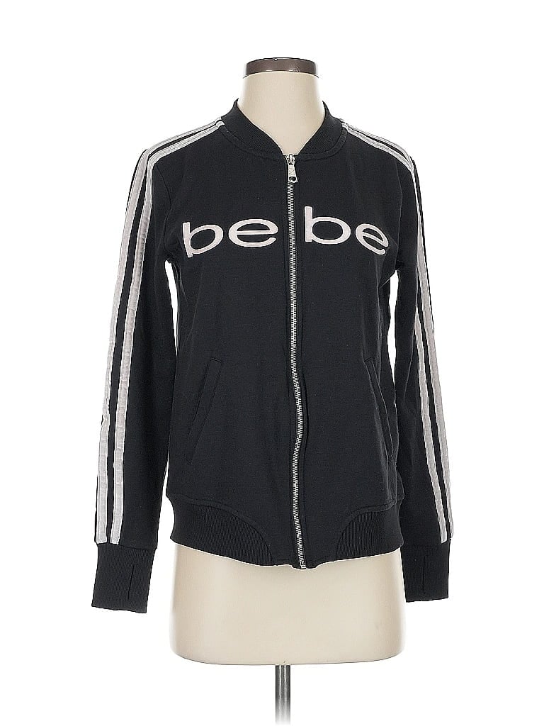Bebe Black Track Jacket Size S - photo 1