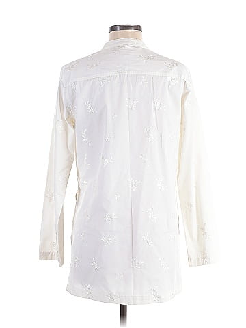 Foxcroft 3/4 Sleeve Button-Down Shirt (view 2)