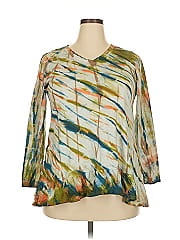 Logo By Lori Goldstein 3/4 Sleeve T Shirt