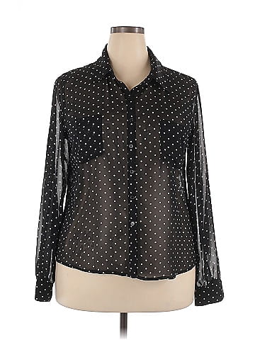 Xhilaration Long Sleeve Blouse (view 1)