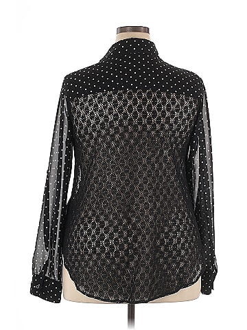 Xhilaration Long Sleeve Blouse (view 2)