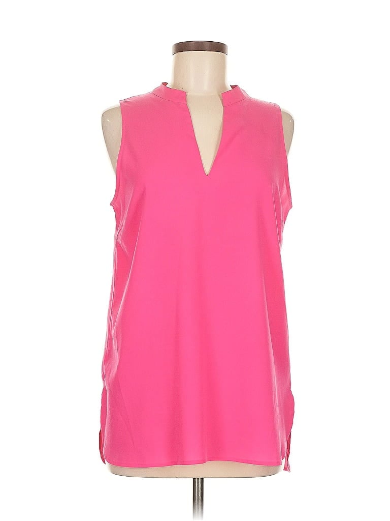 Pre-owned Banana Republic Factory Store Sleeveless Blouse In Pink