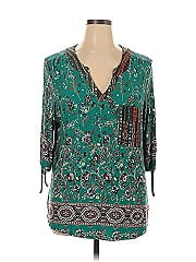 One World 3/4 Sleeve Blouse