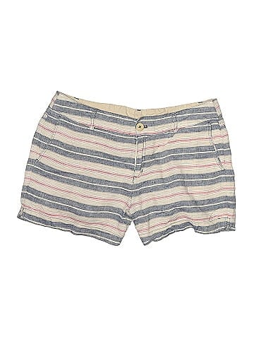 Kenar Blue Striped Kenar Casual Shorts (view 1)