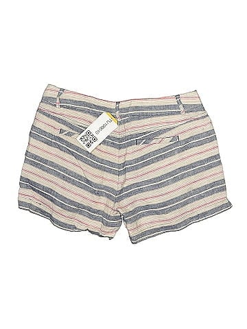 Kenar Blue Striped Kenar Casual Shorts (view 2)