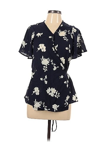 White Birch Short Sleeve Blouse (view 1)