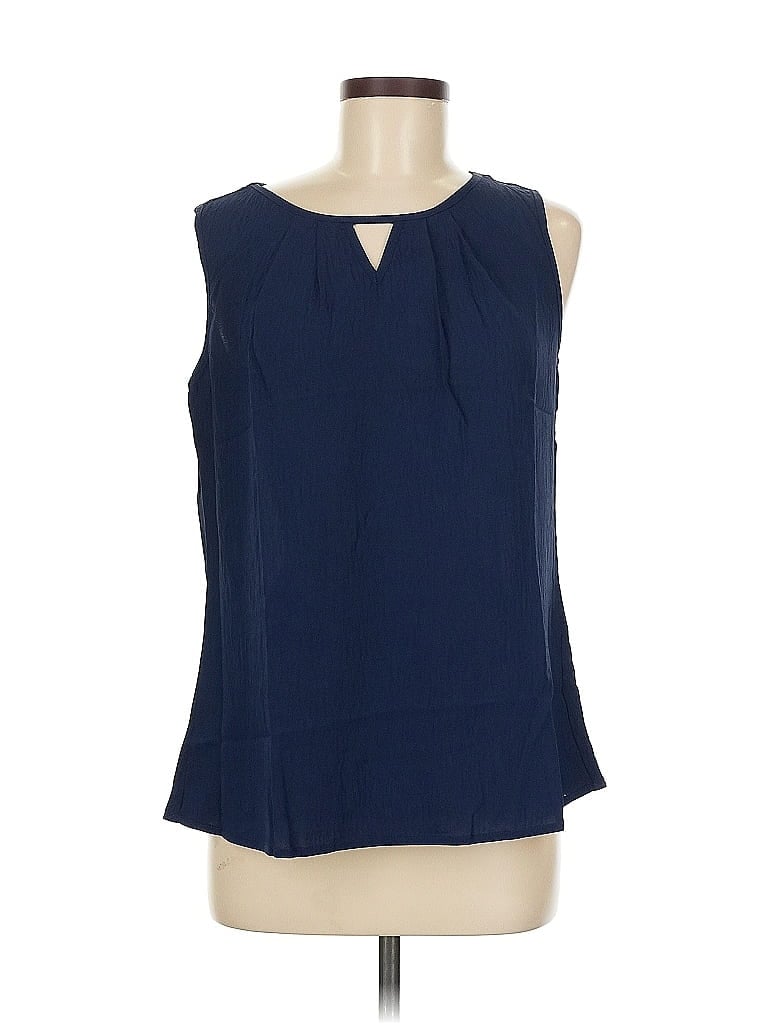Pre-owned Blooming Jelly Sleeveless Blouse In Blue